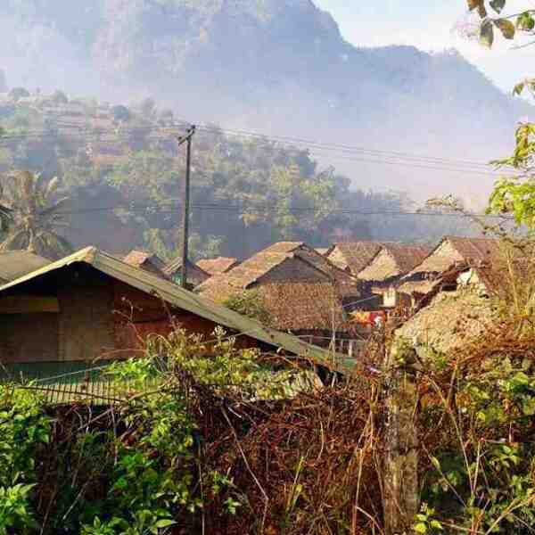 Motorradreisen Thailand Grenzmarkt relaxen Massage